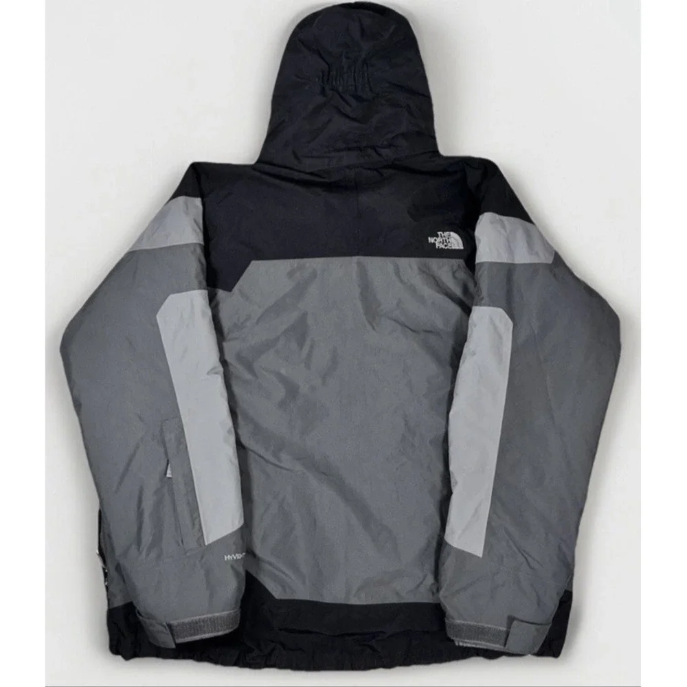 The‎ North Face HyVent 3-in-1 Parka Mens Large Gray Winter Ski Jacket Hooded TNF